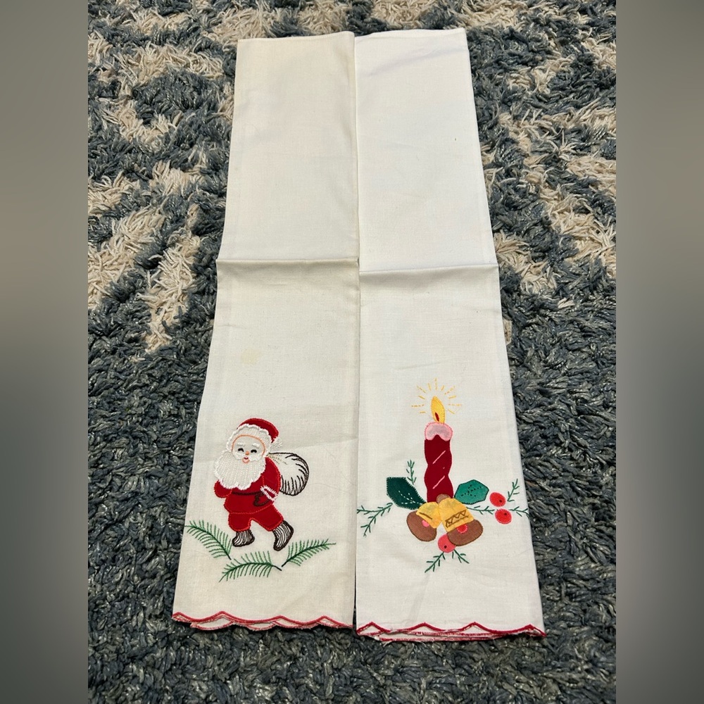 Vintage tea towels
